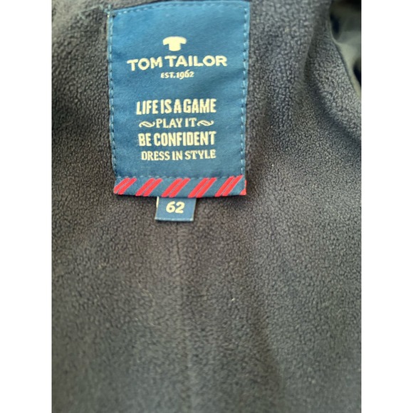 Tom Tailor Navy Blue Snowsuit Size 62 - Detachable Mittens & Booties - Picture 7 of 10